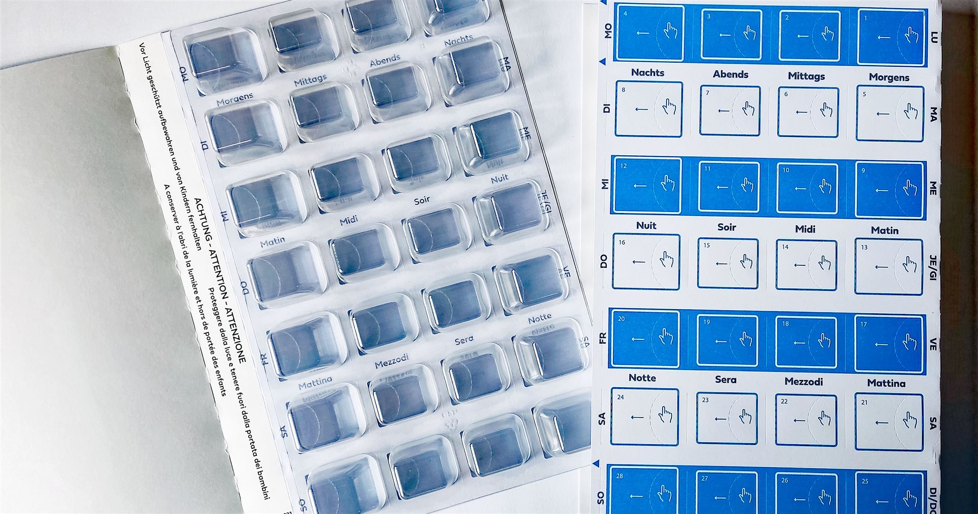PHARMIS Cube Easy Cartes Blister 250 Unités | Pratique