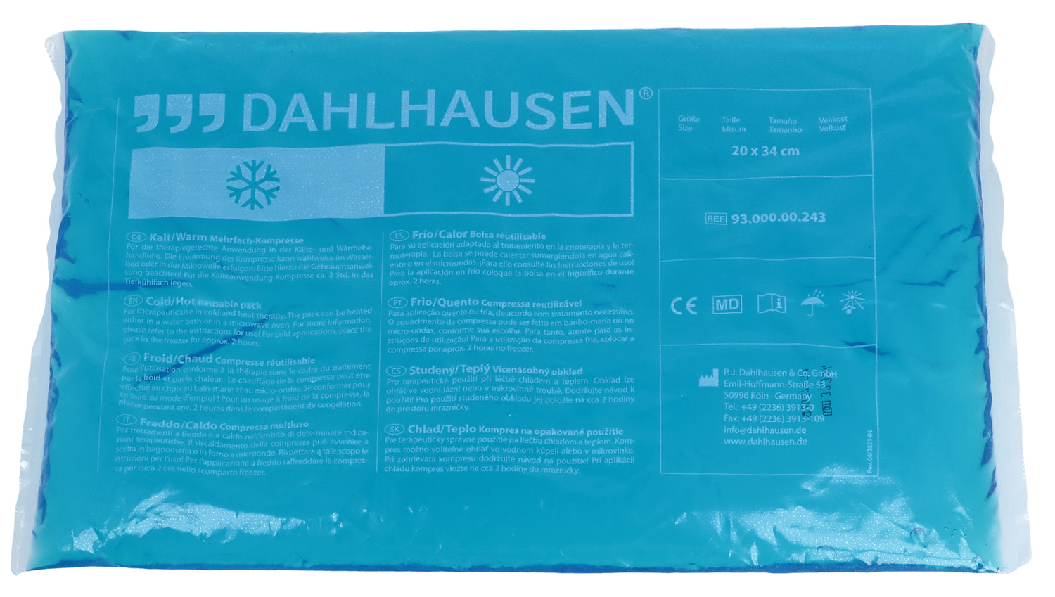 DAHLHAUSEN Compresse Froid/Chaud | 10 pièces