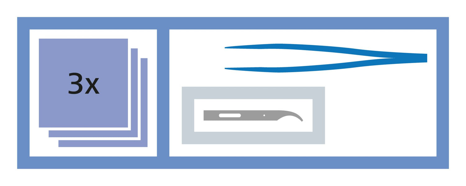 MEDISET Set Ablation Suture 1 Kit Chirurgical | Stérilisé