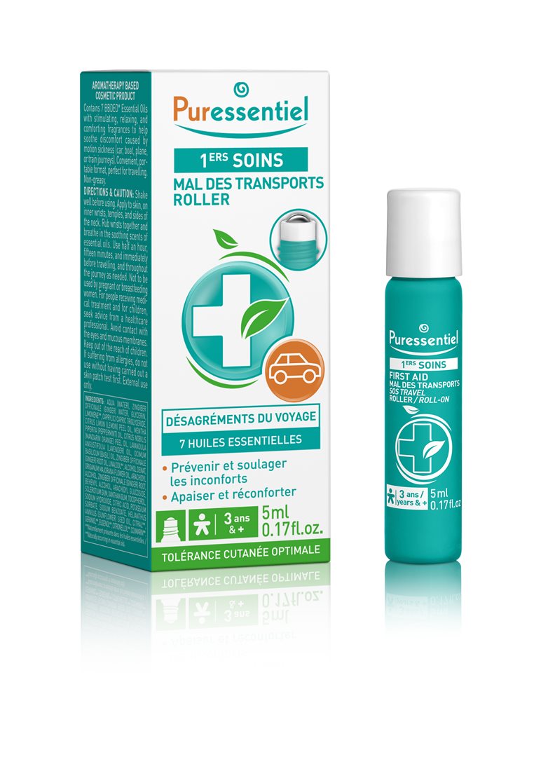 PURESSENTIEL Mal Transport Roll-on 5ml | Voyage
