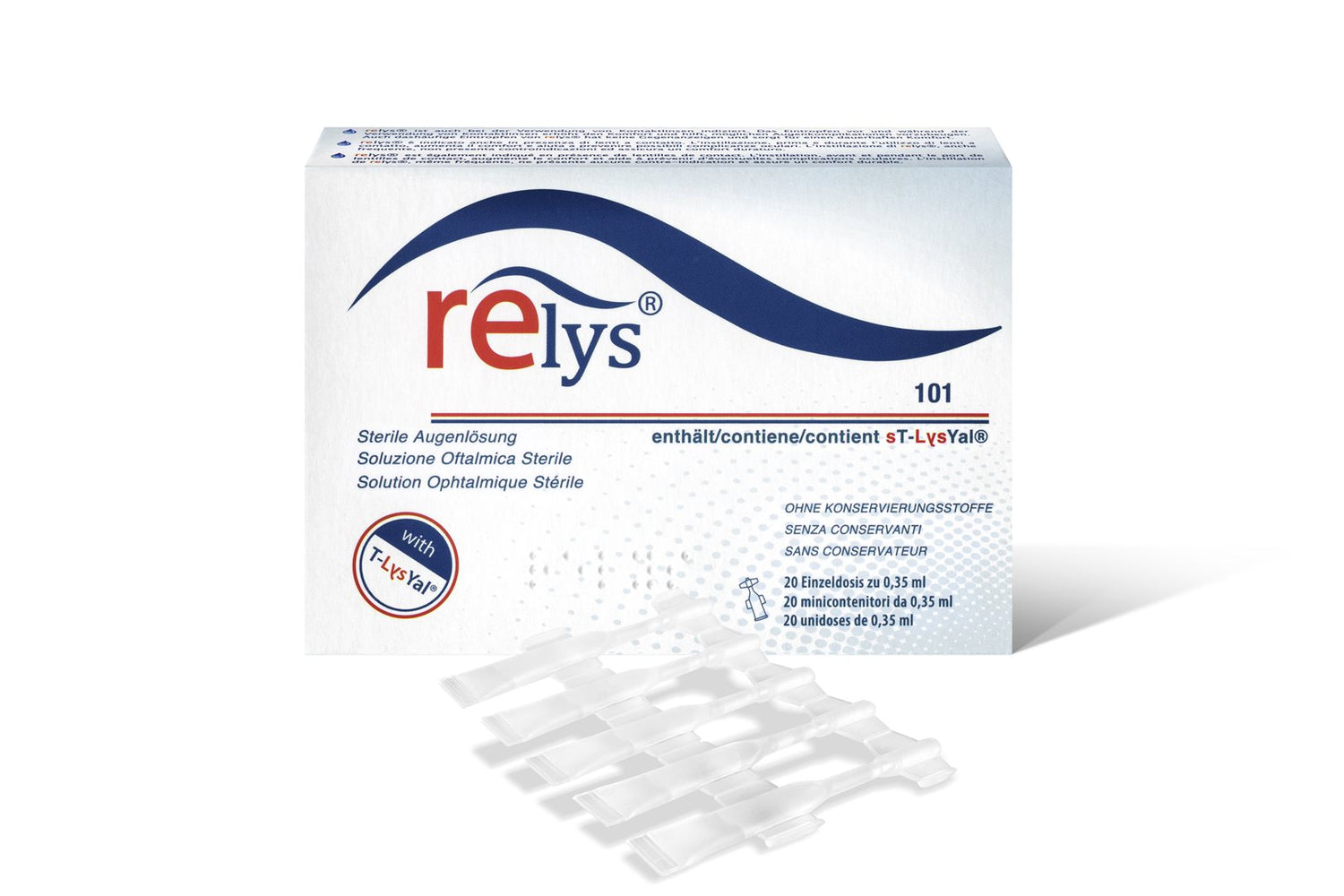 RELYS Monodose 20 unidoses 0.350ml | Usage Unique