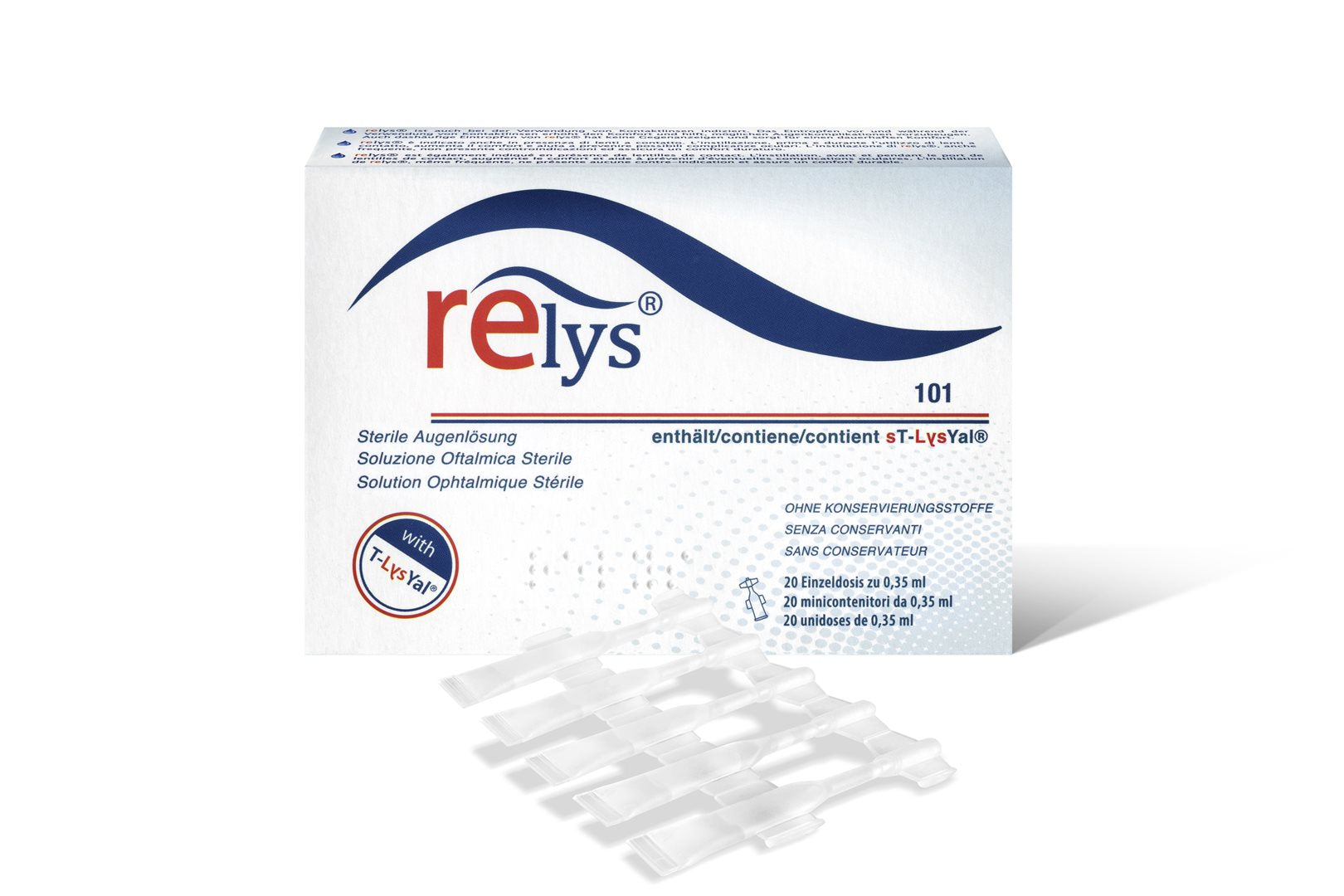 RELYS Monodose 20 unidoses 0.350ml | Usage Unique