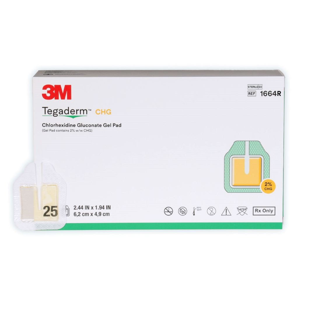 3M TEGADERM CHG Gelkissen | 25 pièces