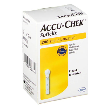 Lancettes Roche Accu-Chek Softclix - Prélèvement Sanguin Indolore