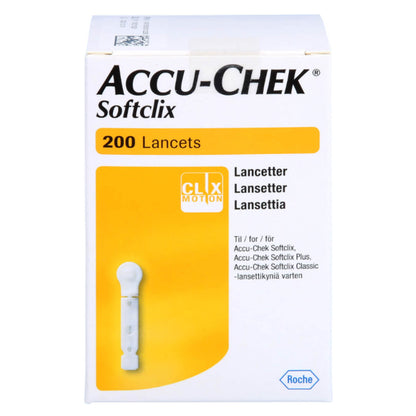 Lancettes Roche Accu-Chek Softclix - Prélèvement Sanguin Indolore