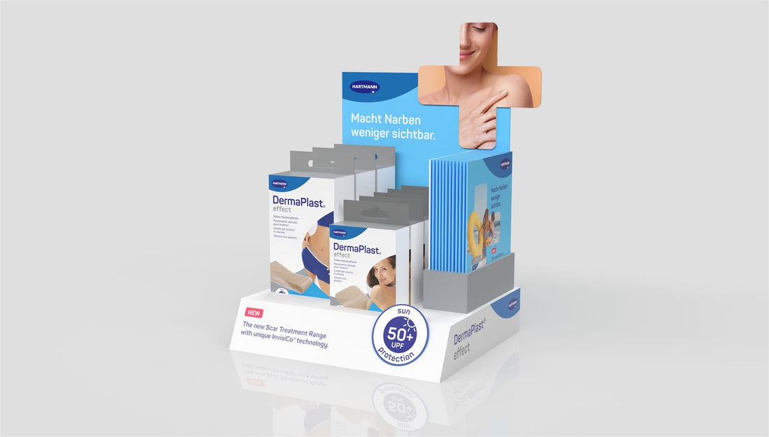 DERMAPLAST Effect Scar Display | 8 pièces