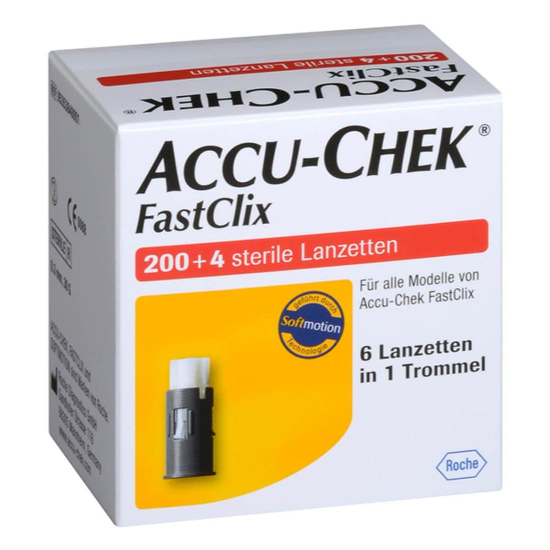 Lancettes Roche Accu-Chek FastClix - Précises et Douces pour Glycémie