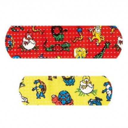 Pansements Dr. No Kidstripe Colorés pour Enfants - Soins Ludiques