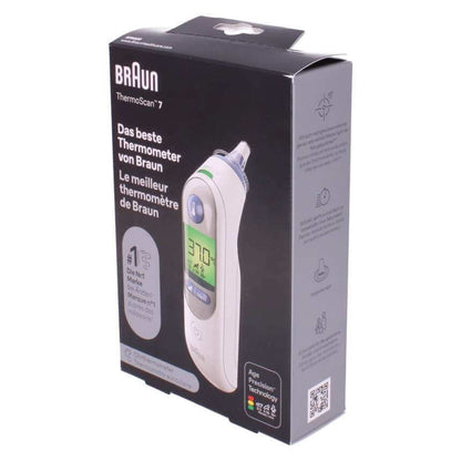 Thermomètre Auriculaire Braun ThermoScan 7 avec Précision d&