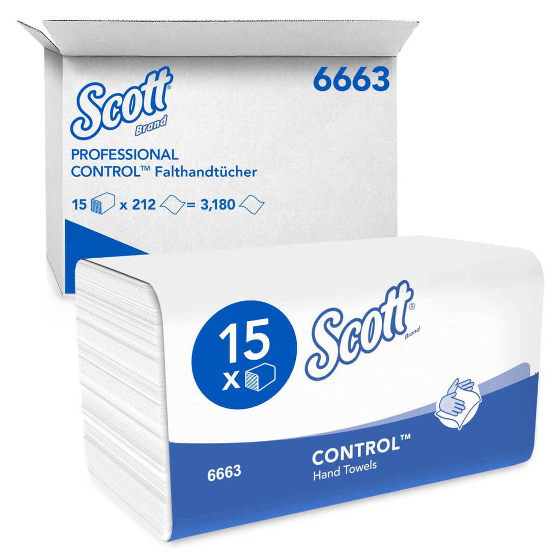 Serviettes Performance Scott: Absorbantes et Durables en Papier