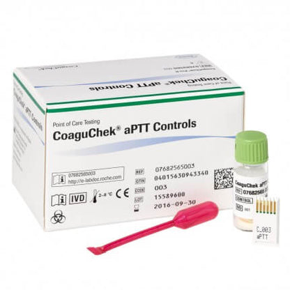 Roche Kit de contrôle CoaguChek aPTT Controls pour Diagnostic Avancé