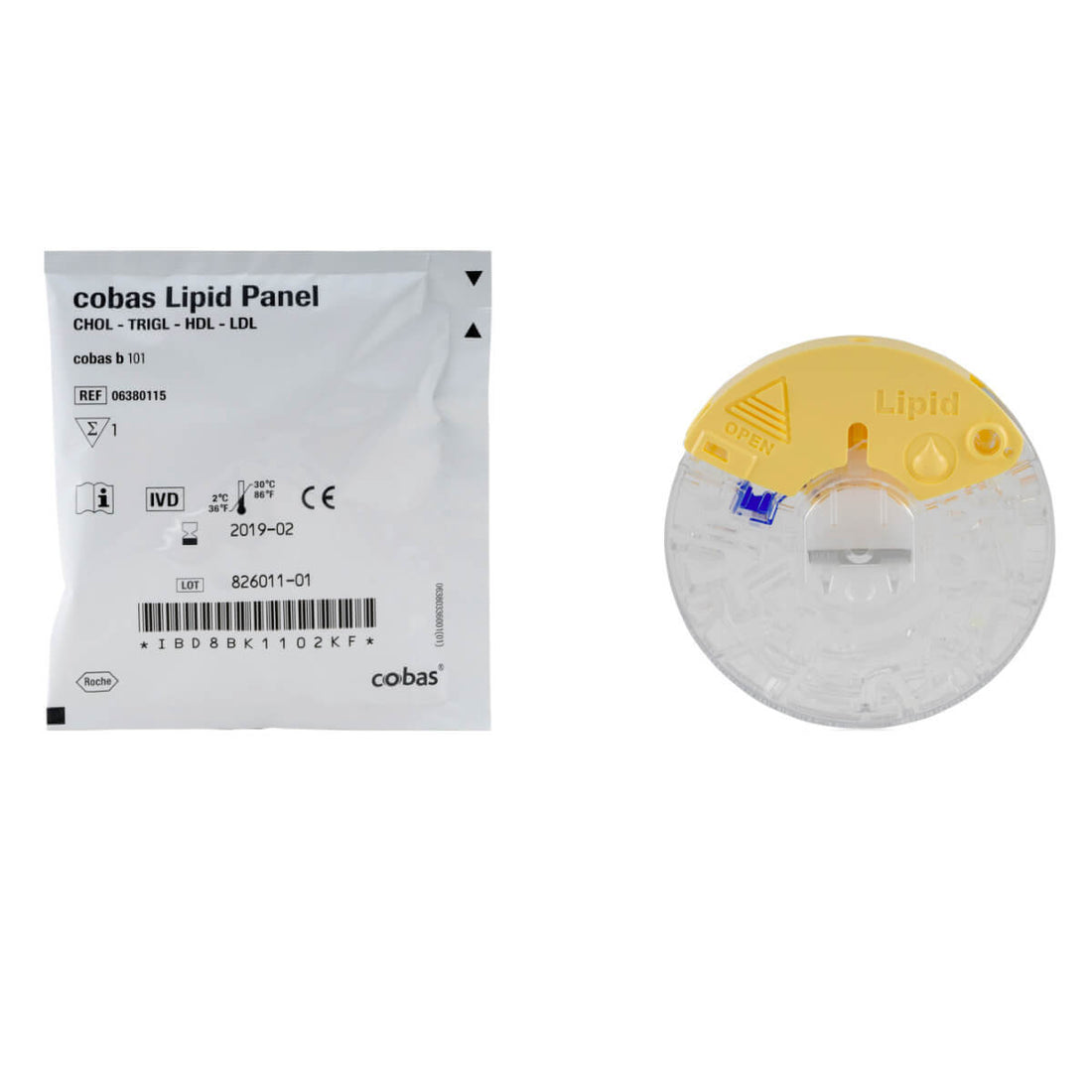 Roche Test cobas b 101 Lipid Panel - Analyseur Cholestérol Fiable