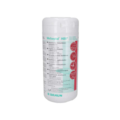 Lingettes désinfectantes Meliseptol HBV B. Braun pour surfaces