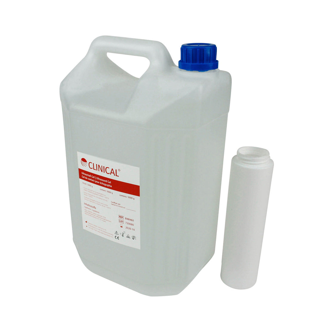Gel à ultrason transparent Clinical 250 ml pour un excellent diagnostic médical