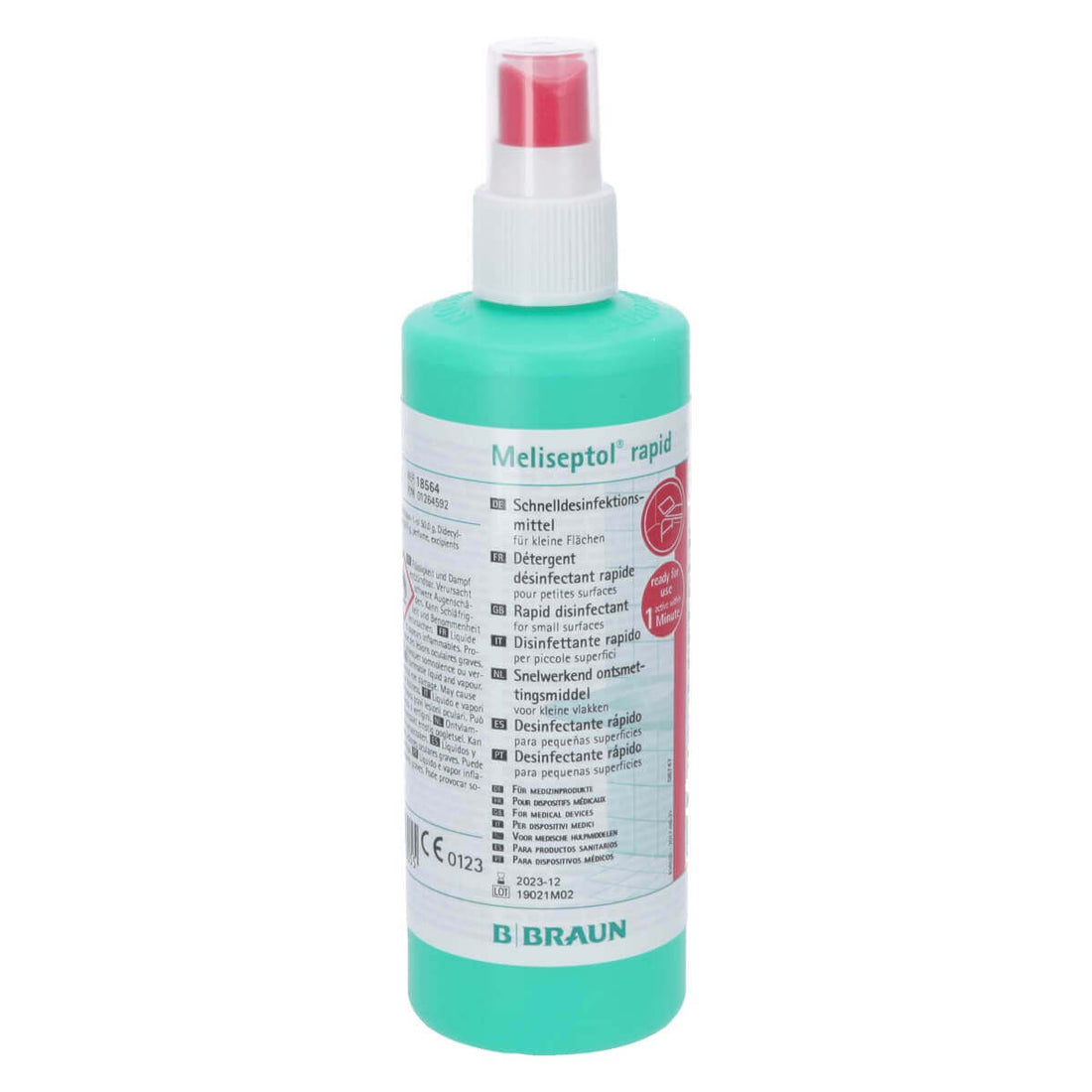 Désinfectant Meliseptol Rapid B. Braun - Nettoyage Efficace des Surfaces