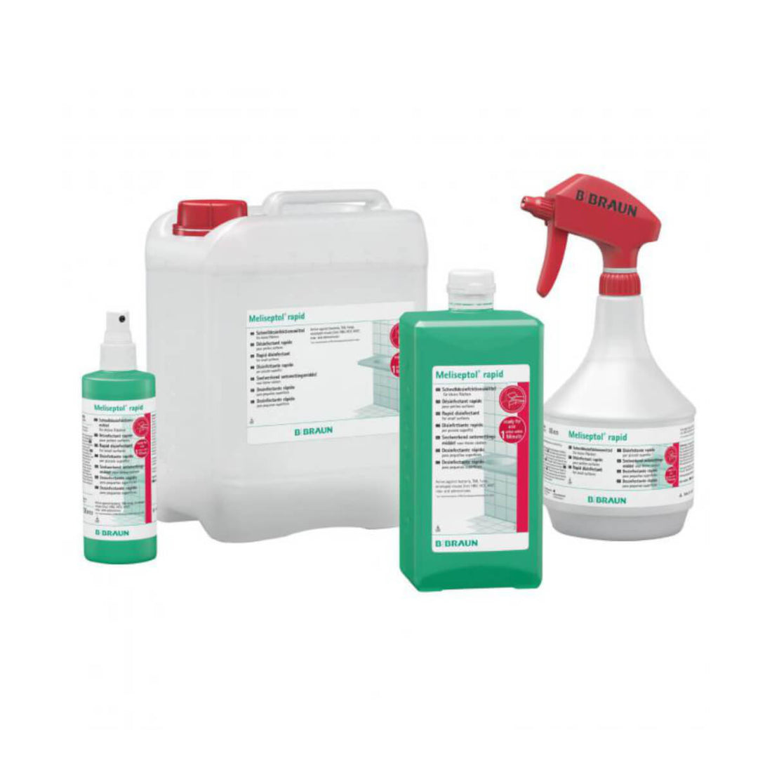 Désinfectant Meliseptol Rapid B. Braun - Nettoyage Efficace des Surfaces