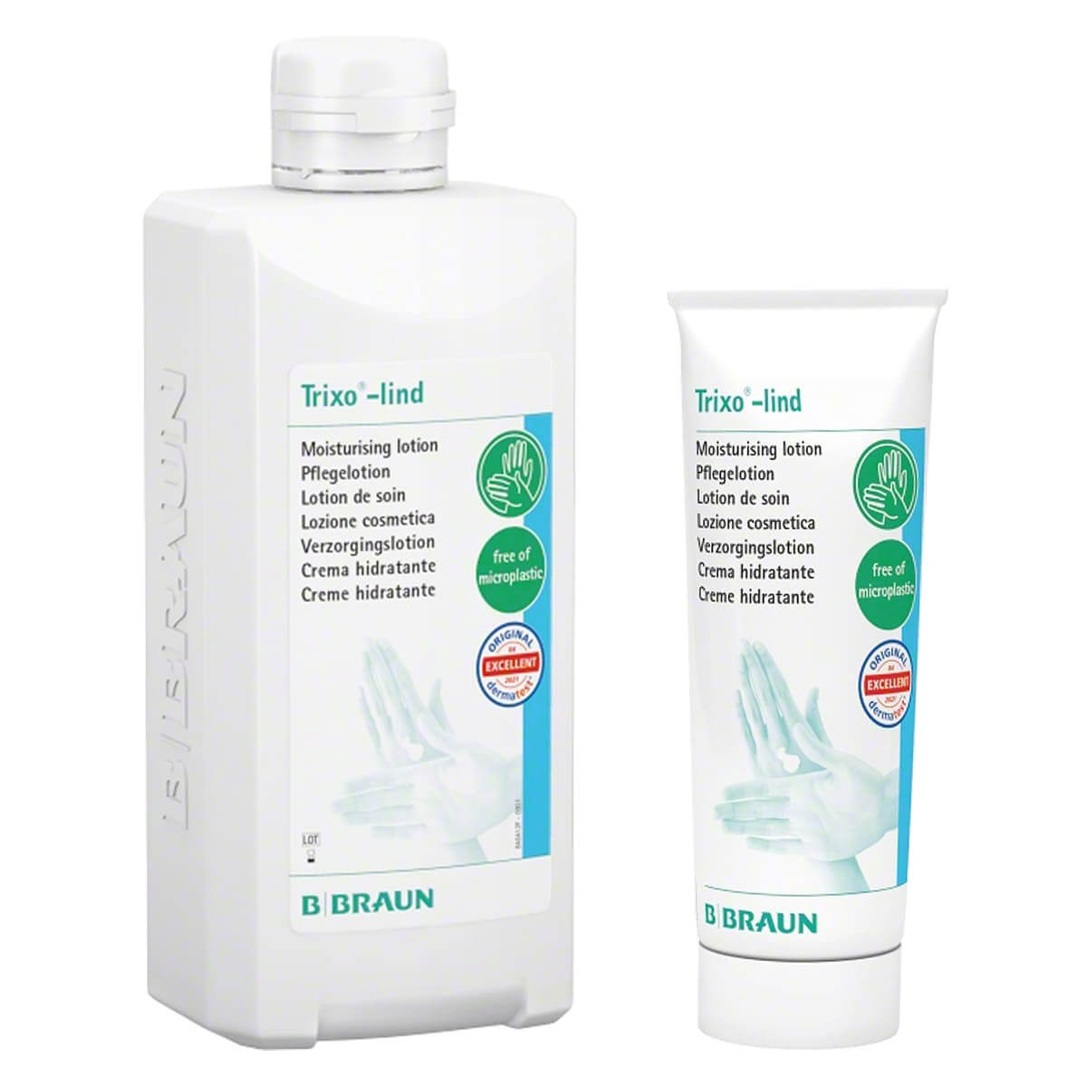 Lotion de soin Trixo-lind pour peaux sensibles et sèches