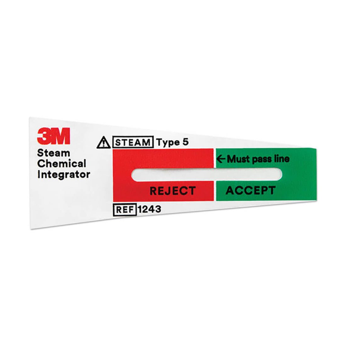 Bandes indicatrices 3M Attest Steam Chemical Integrator 1243B pour Stérilisation