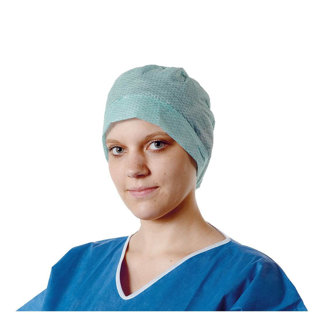 Bonnet chirurgical Foliodress Cap Comfort Rondo Plus - 100 pièces