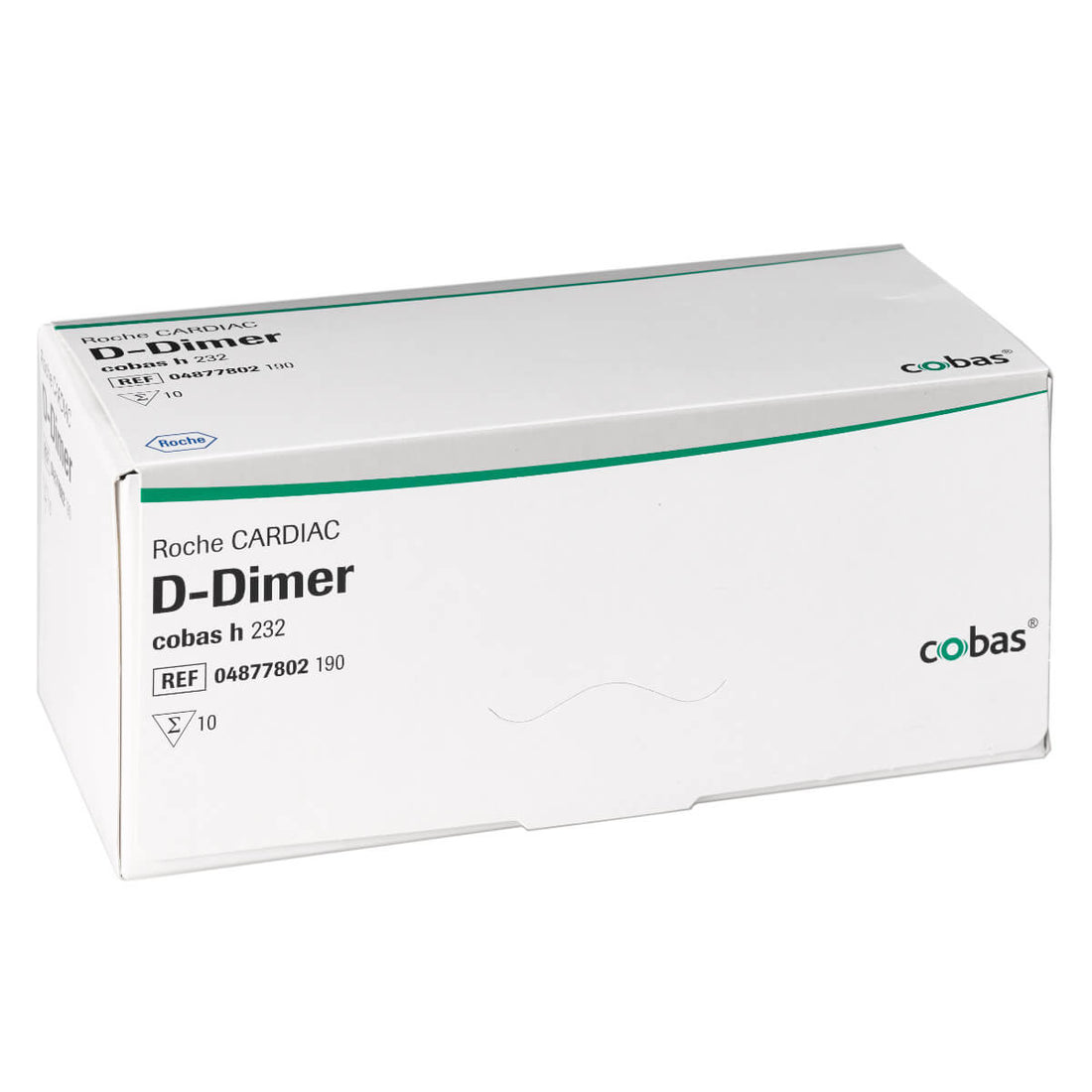 Bandelettes de test CARDIAC D-Dimer pour détecter l&