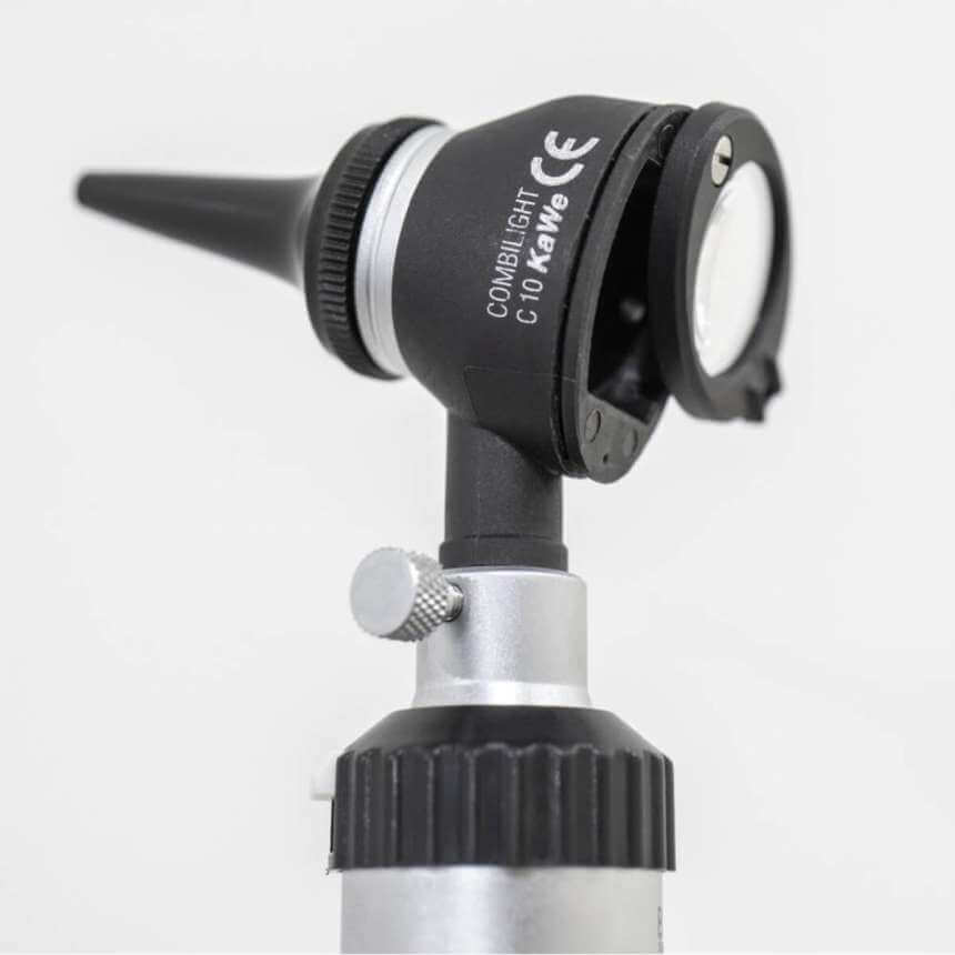 Otoscope COMBILIGHT C10 pour examens précis dans les cliniques