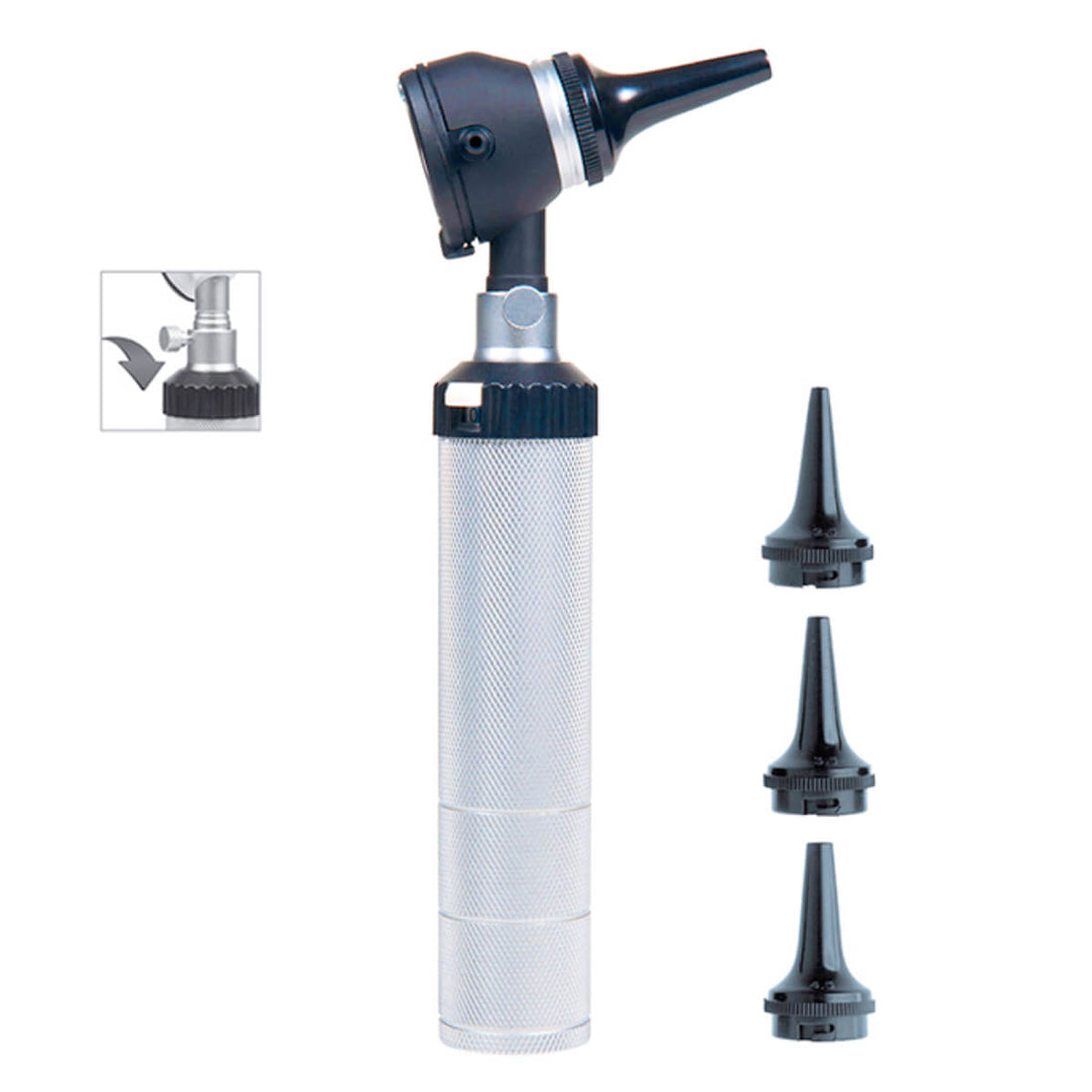Otoscope COMBILIGHT C10 pour examens précis dans les cliniques