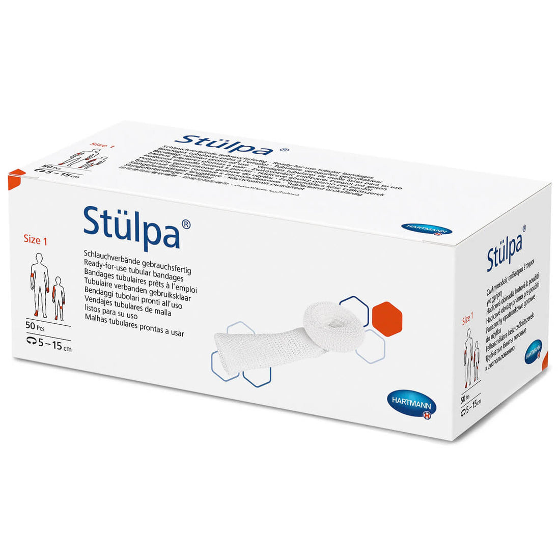 Bandages Tubulaires HARTMANN Stülpa pour Doigts, Base Efficace et Confortable