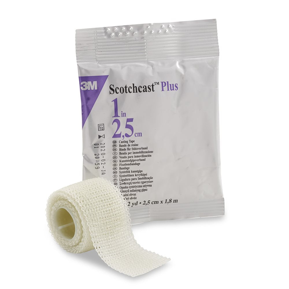 3M Scotchcast Plus Blanc 2.5cmx1.8m | 10 pièces