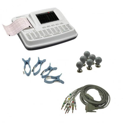 Électrocardiographe SE-601 B à 6 canaux avec imprimante intégrée