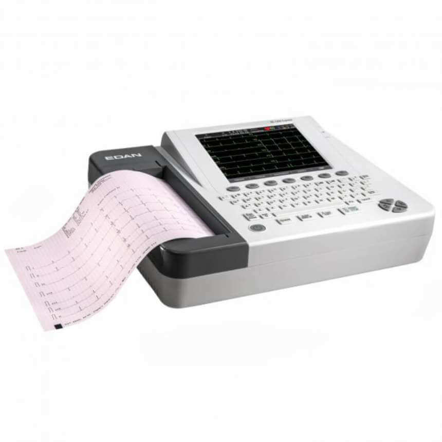 Électrocardiographe SE-1200 Express avec écran tactile et fonctions avancées
