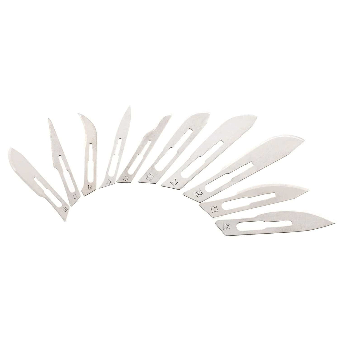 Lames de bistouri jetables de haute qualité pour manche n°3 - 100 pièces