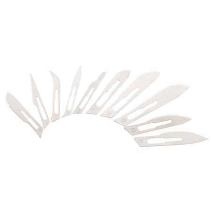 Manche de bistouri en métal n°3 pour lames jetables, acier de qualité