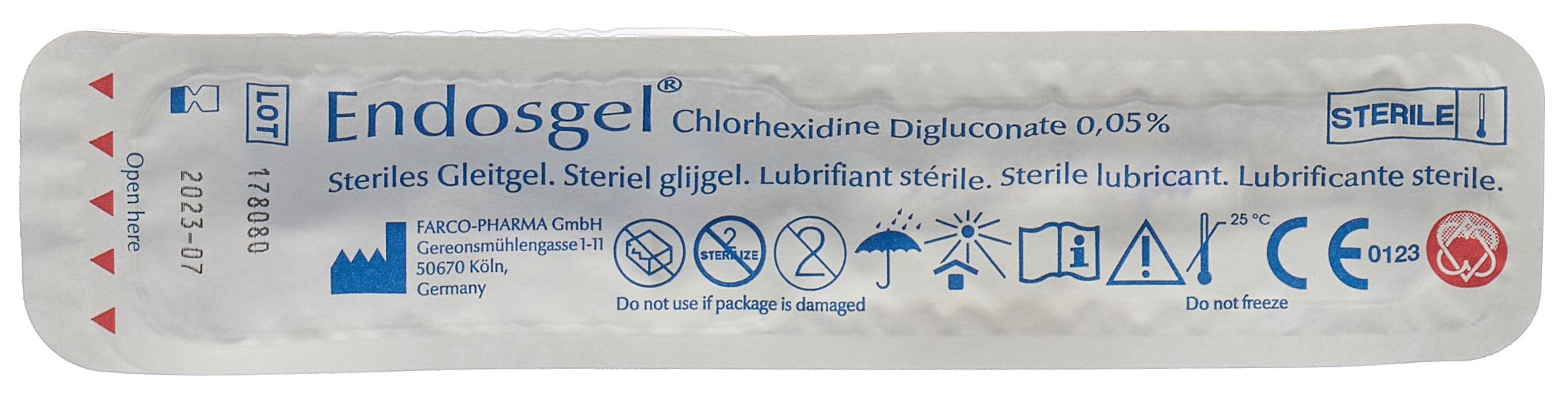 ENDOSGEL Lubrifiant 100 seringues 6ml | Lubrification