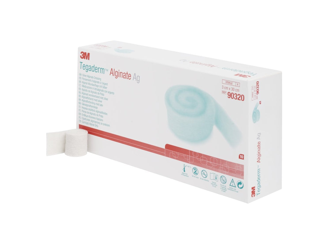 3M TEGADERM ALGINATE AG Tamponnade 3x30cm | 10 pièces