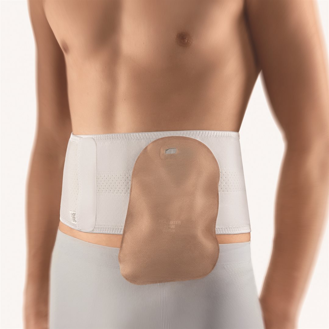 BORT Stoma-Bandage 22cm S Blanc | Confort