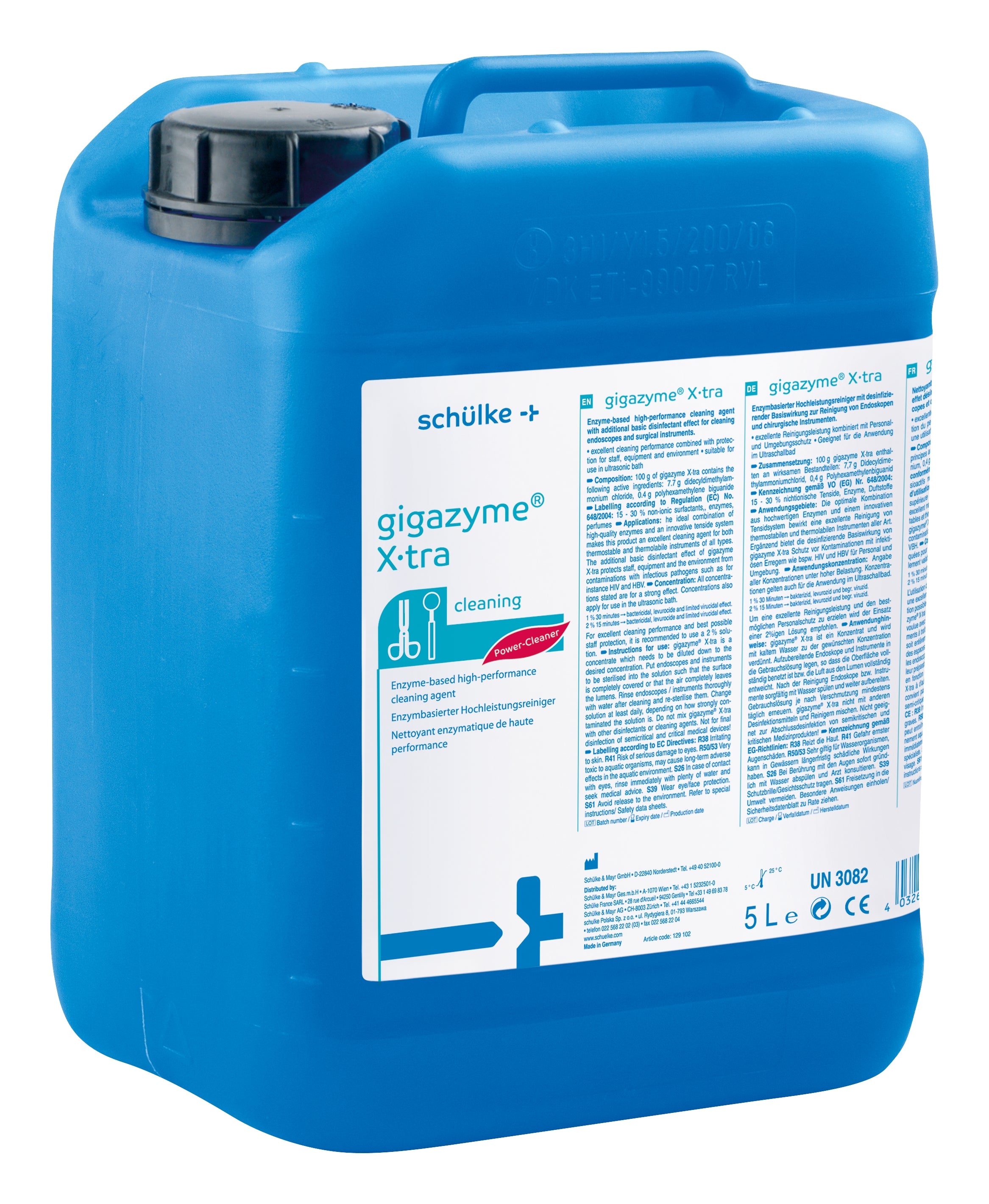 GIGAZYME X-tra Nettoyant Désinfectant 5 L