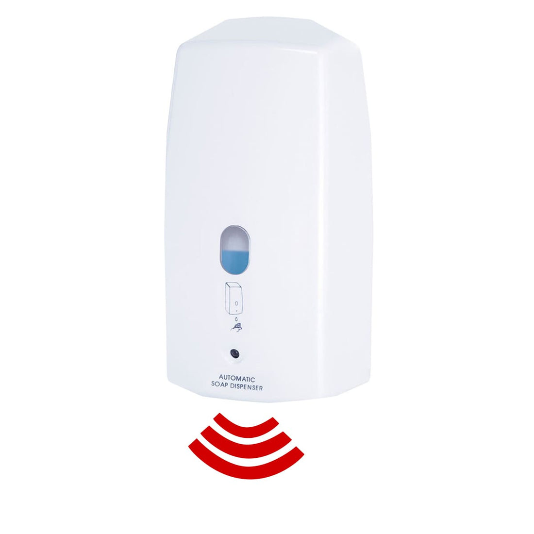 Distributeur Automatique de Savon Senso Matic Blanc, Pratique et Élégant