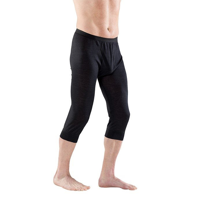 EUSANA Pantalon Homme 3/4 L Noir | Confort