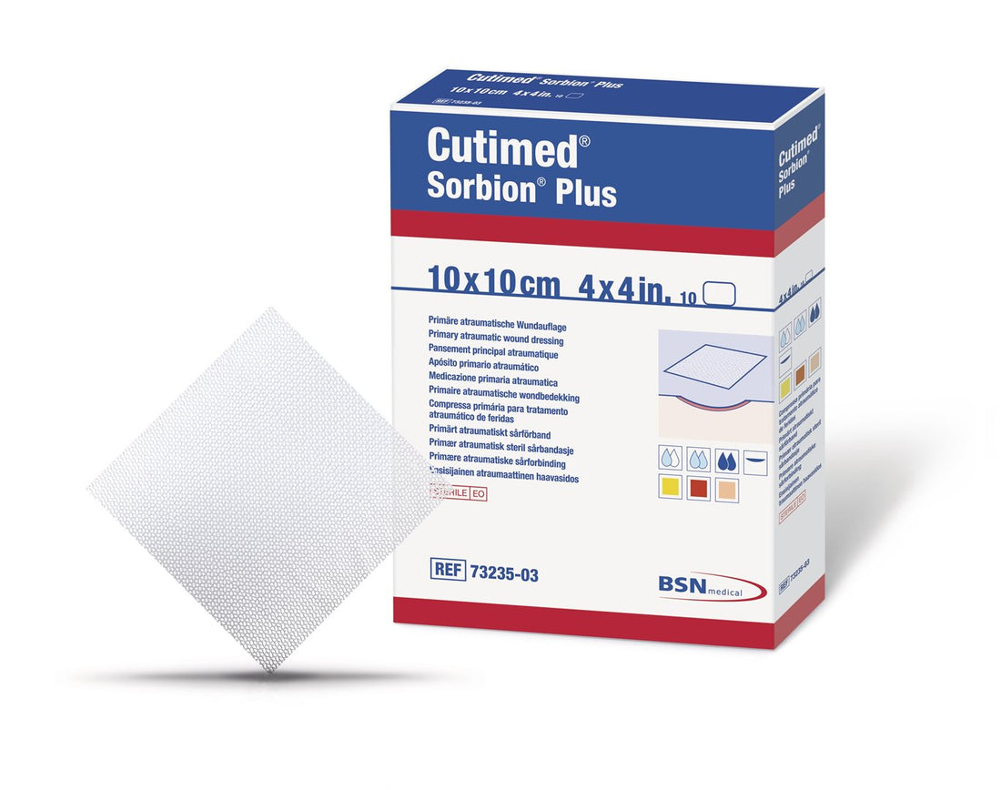 CUTIMED Sorbion Plus Pansement 20x10cm | 50 pièces
