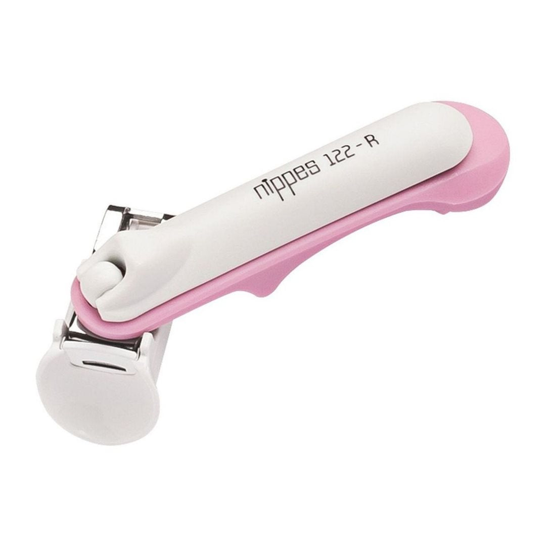 NIPPES Coupe-ongles Sécurité Bébé Nickelé Rose | Doux et Précis