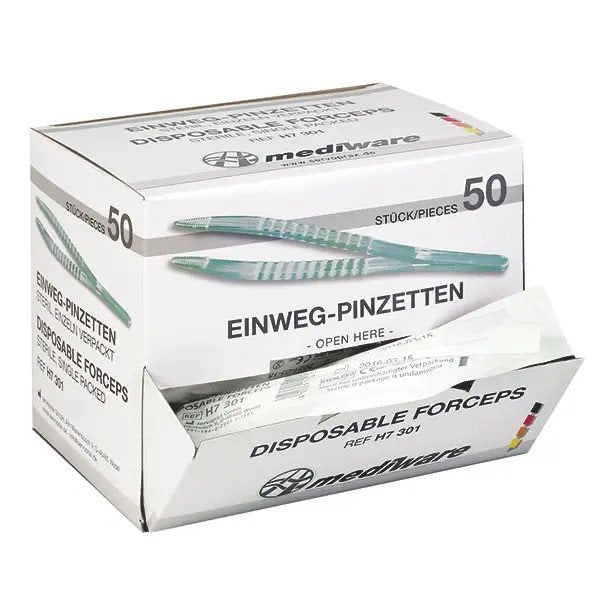 Sanitex Pinces Ombilicales Stériles Blanch 100 Pièces | Dispositif Médical Essentiel