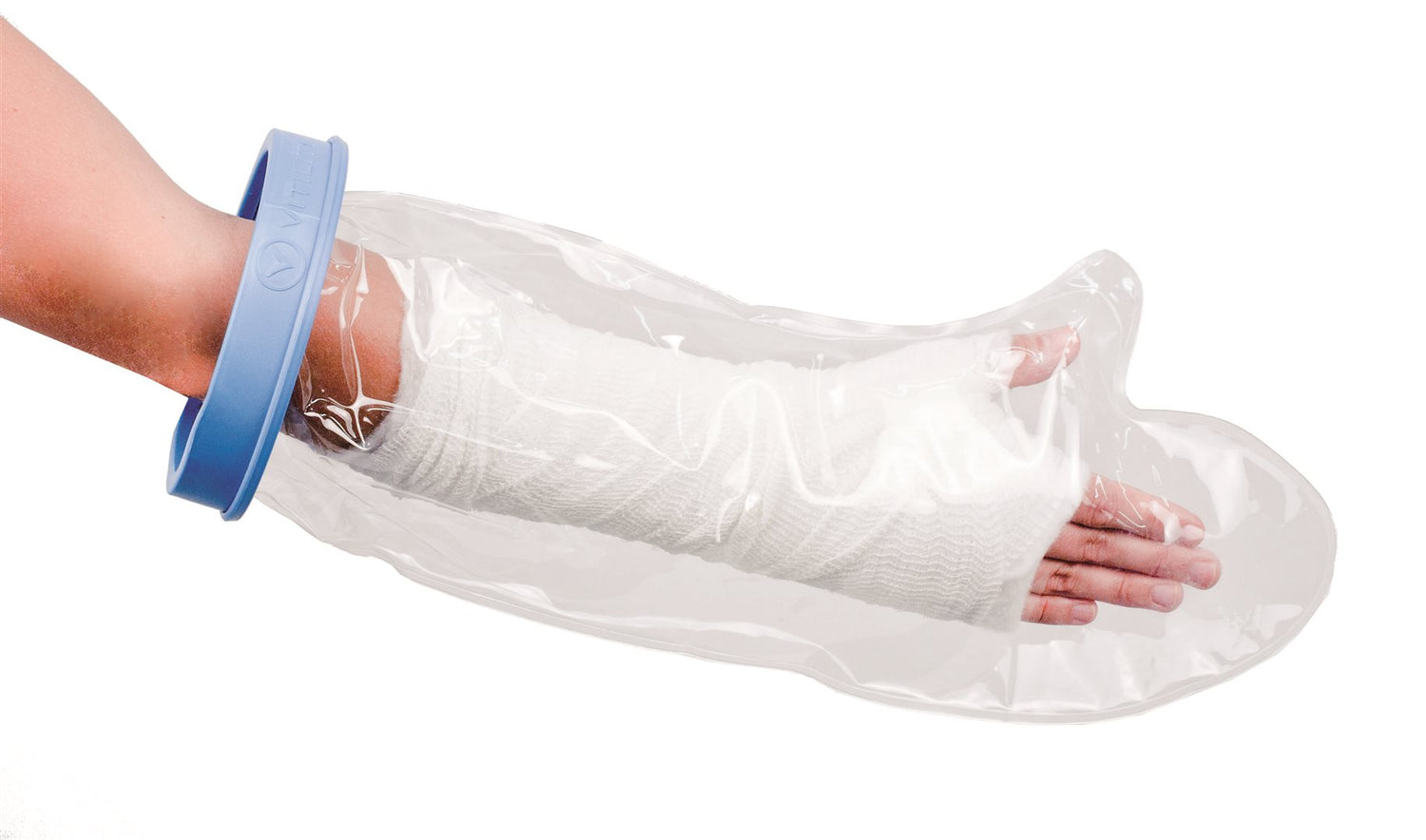 VITILITY Protection Douche Bras Enfant - Imperméable &amp; Confortable | 1 Unité
