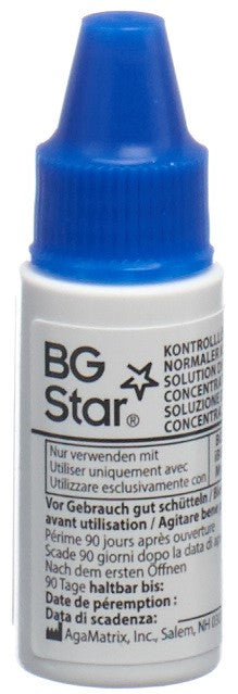 BGSTAR Solution Contrôle Normale | Flacon
