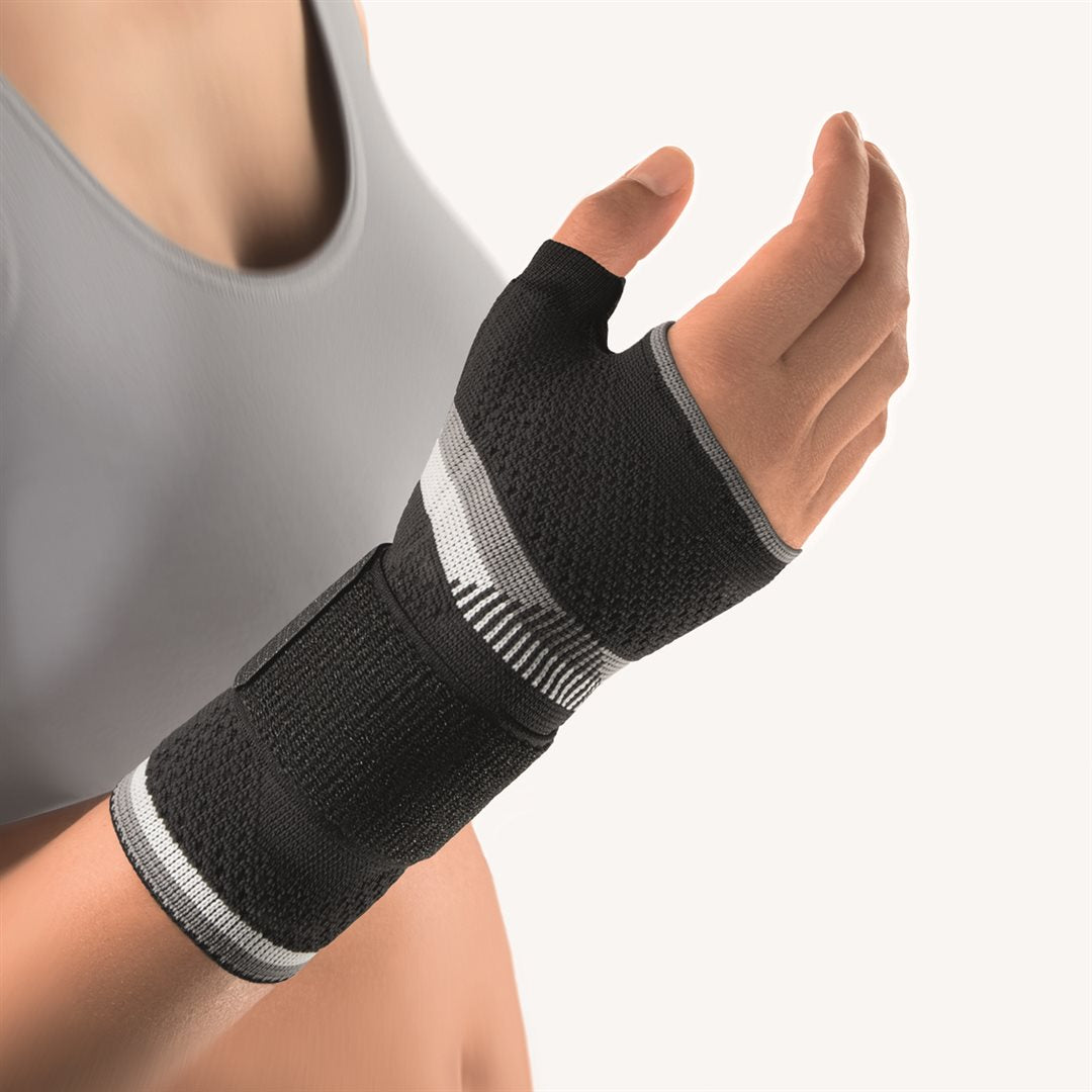 BORT Manu-Basic Plus S Droit Noir | Support Poignet