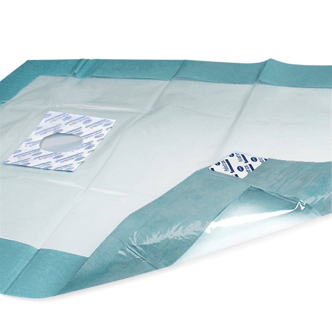 FOLIODRAPE Protect Champs Troués 75x90cm 40 Pièces | Protection Stérile