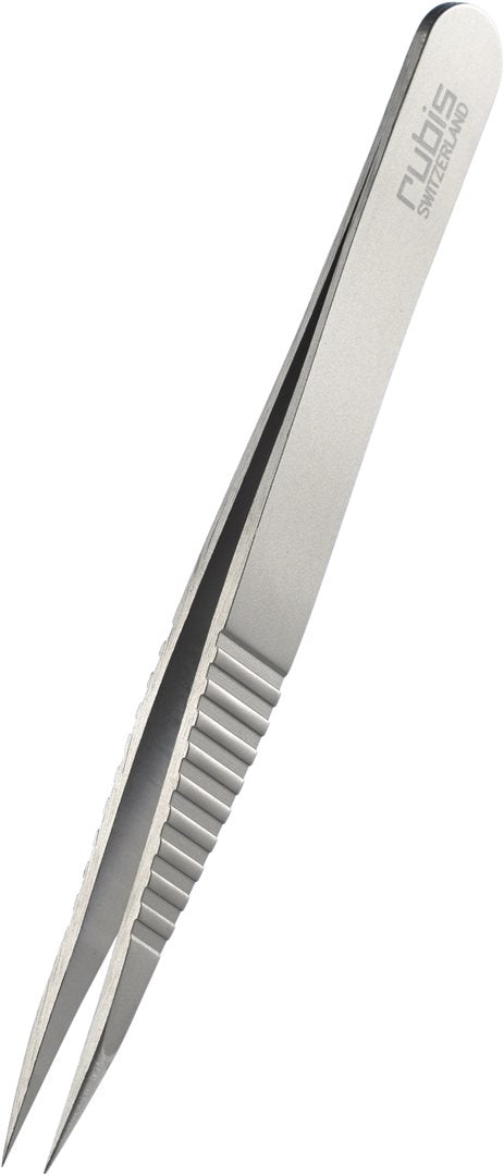 RUBIS Pinzette ProGrip pointe Inox | Finesse