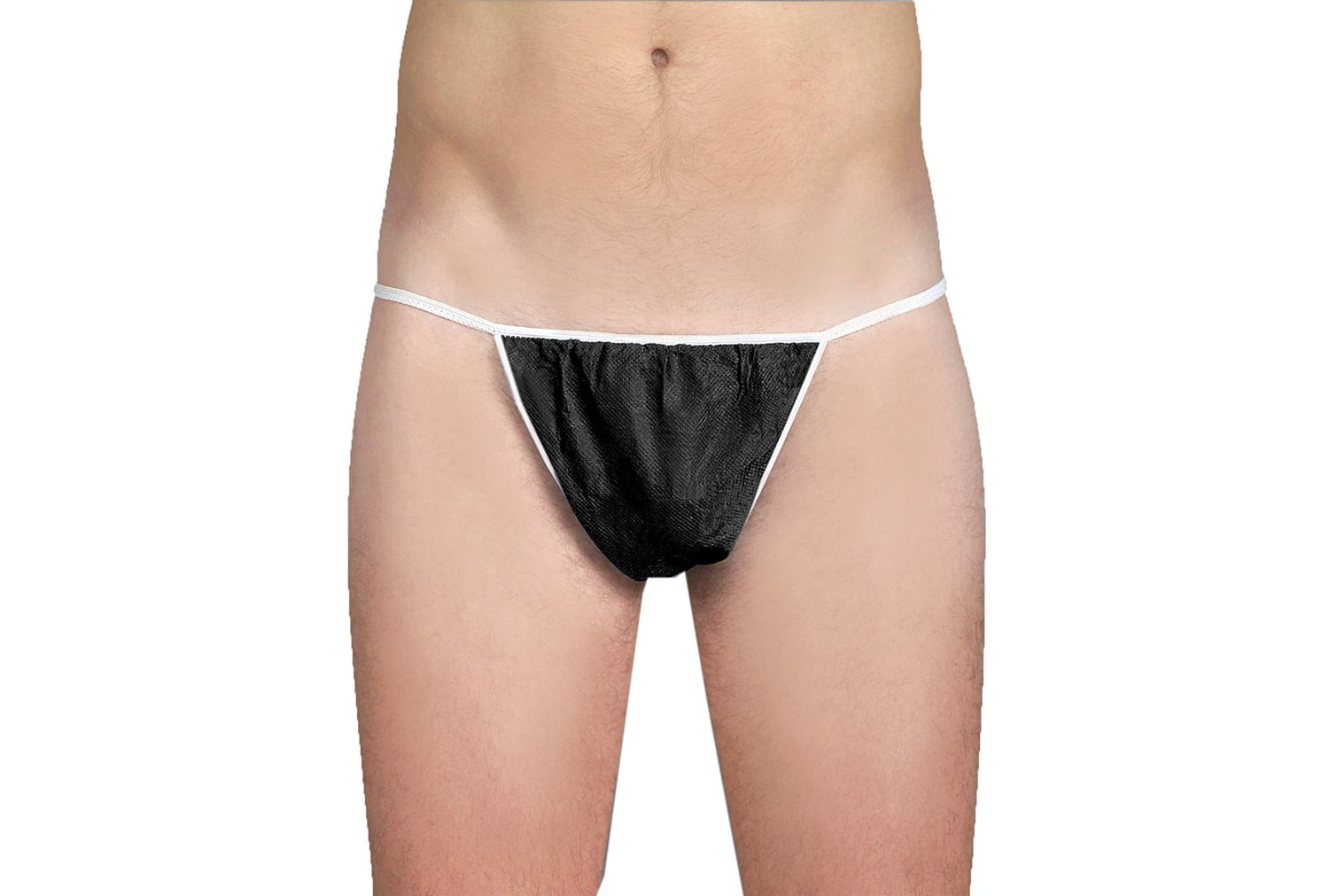 KELLNESS Tanga Jetable Homme Noir | 100 pièces