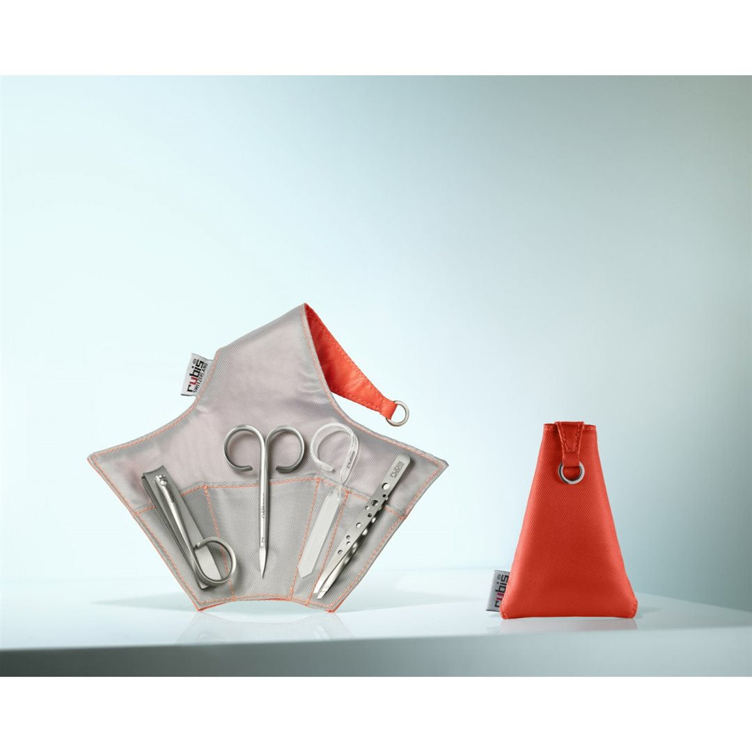 RUBIS Manik¸reset Minuit Set 4 pièces | Orange Vif