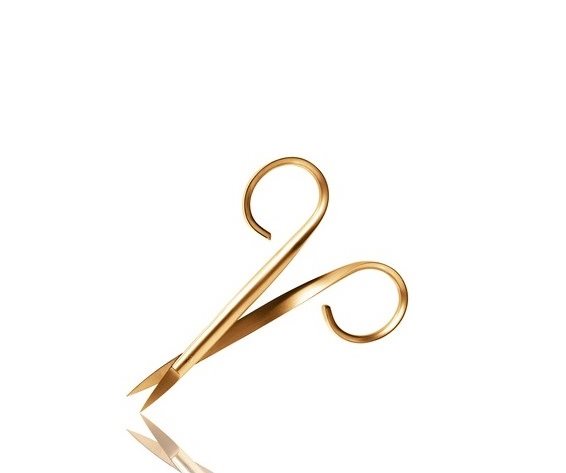RUBIS Ciseaux Ongles Pied Or | Soin
