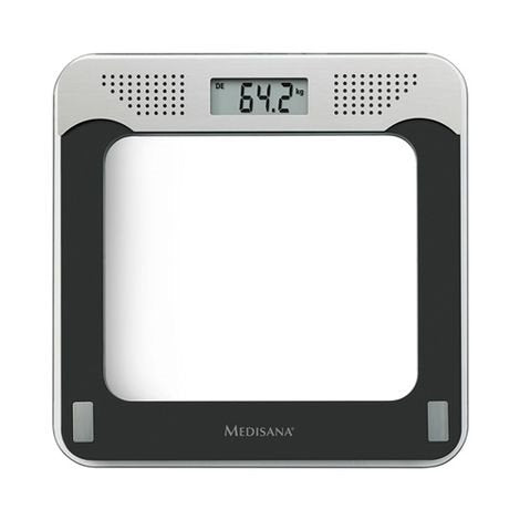 MEDISANA PS 425 Pèse-personne Vocal | Clair